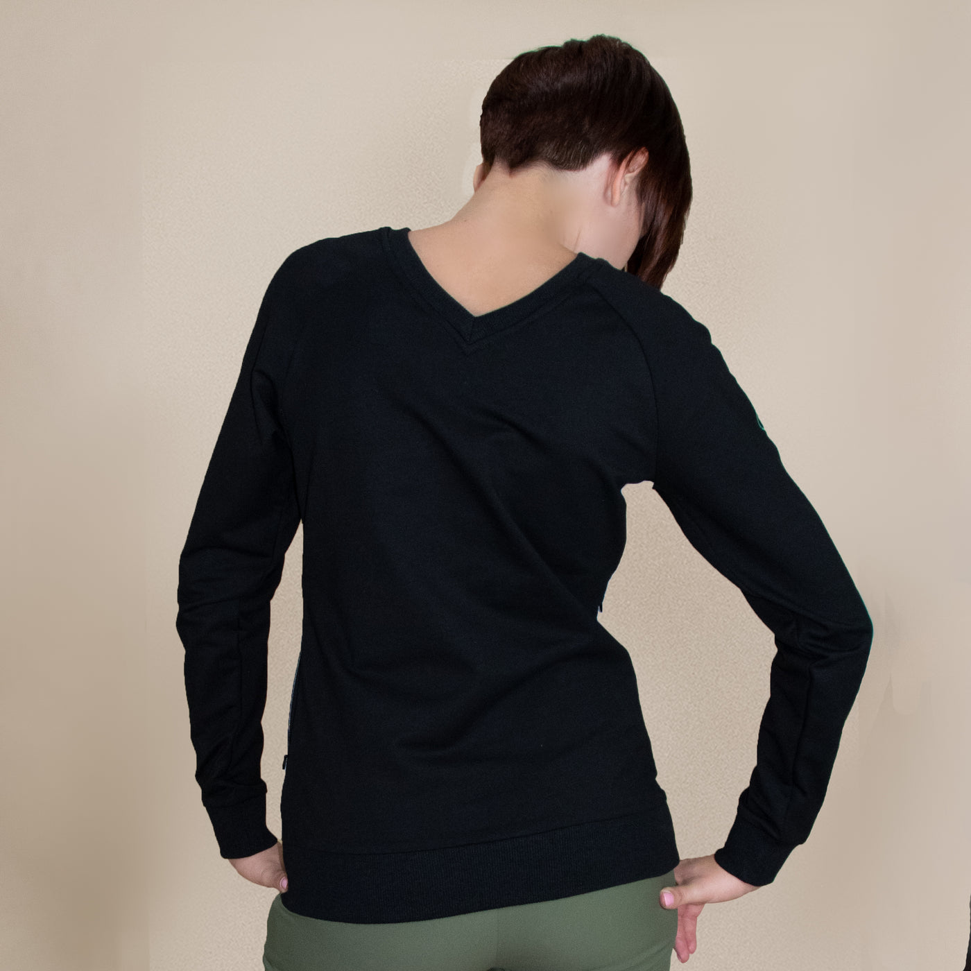 SPLICE clothing Zion 2-Way Sweatshirt black gray