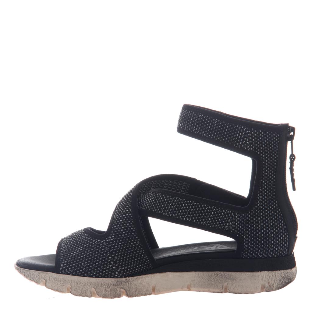 OTBT Circuit Flat Sandals - Black