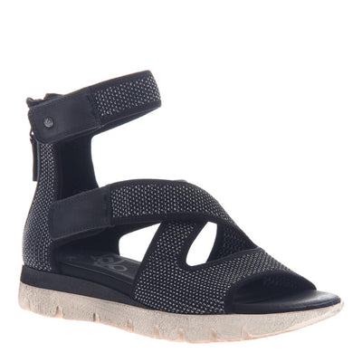 OTBT Circuit Flat Sandals - Black